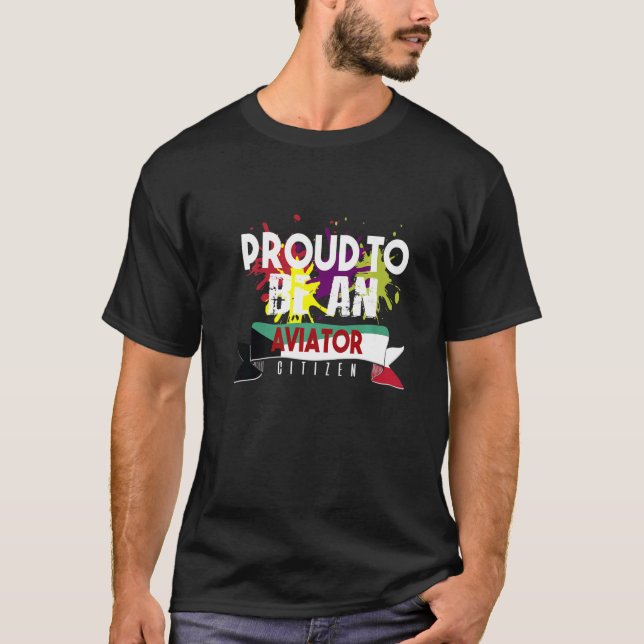 Proud-Pilot T-Shirt (Vorderseite)