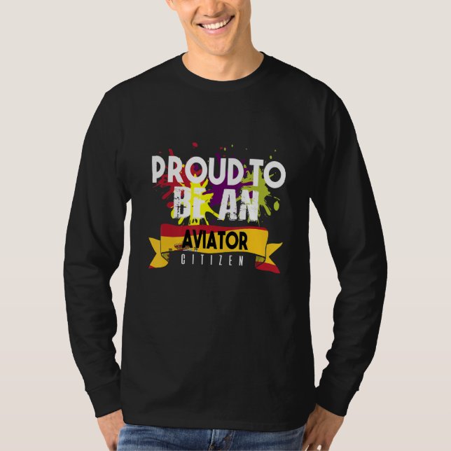Proud-Pilot T-Shirt (Vorderseite)