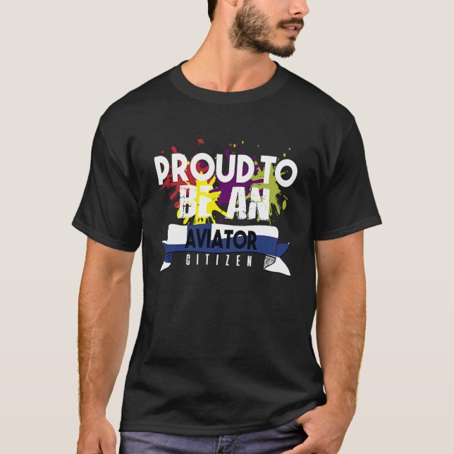 Proud-Pilot T-Shirt (Vorderseite)