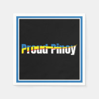 Proud Pinoy - philippinische Flagge Tagalog