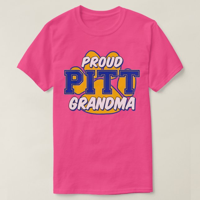 Proud Pitt Oma  T-Shirt (Design vorne)