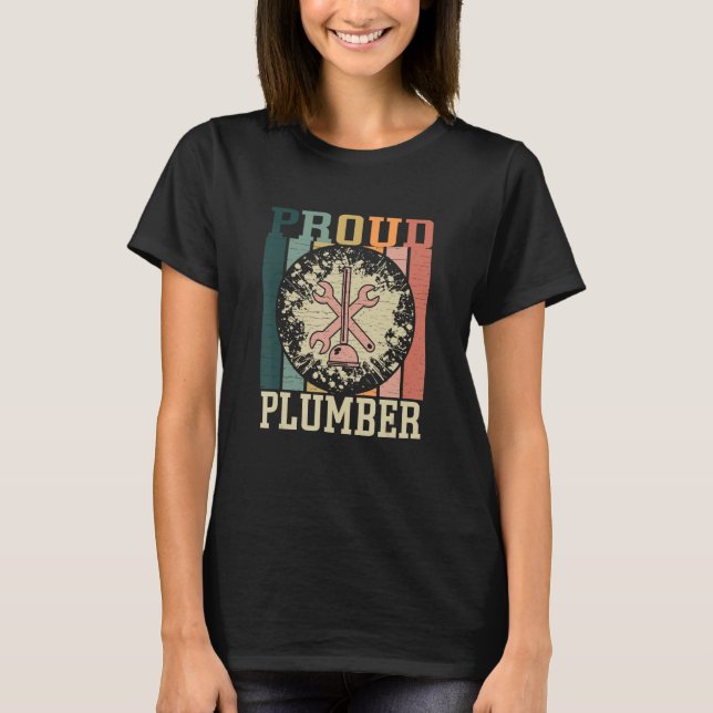 Proud Plumber T-Shirt (Vorderseite)