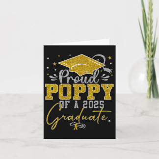 Proud Poppy mit einer Cl von 2025 Graduat für Grad Karte