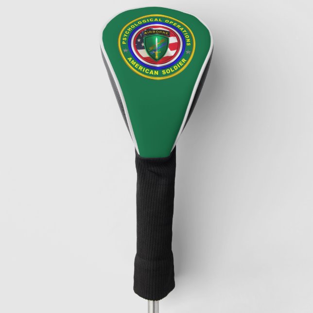 Proud Psychological Operations Veteran Golf Headcover (Vorderseite)