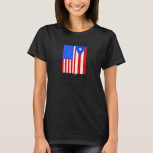 Proud Puerto Rico Amerikanisch Traditioneller Puer T-Shirt