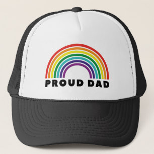 Proud Rainbow Vater Truckerkappe