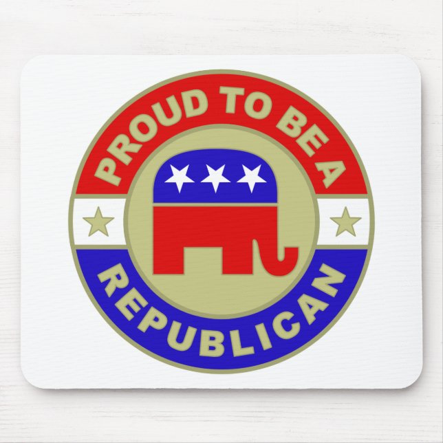 Proud Republikaner Mousepad (Vorne)