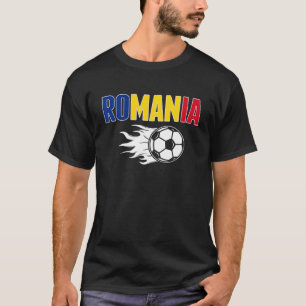 Proud Romania Soccer Fans Jersey - Rumänische Foot T-Shirt