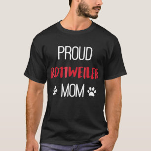 PROUD ROTTWEILER MAMA I LIEBE MEIN HUND T-Shirt