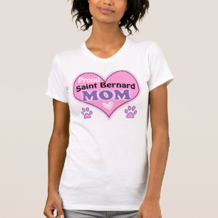 Proud Saint Bernard Mama T-Shirt