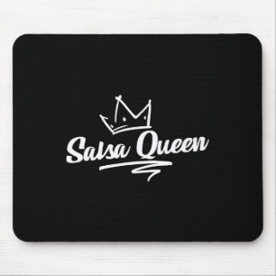Proud Salsa Dance Queen Gift of Salsa Lover Women Mousepad