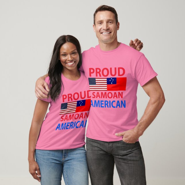 Proud Samoan American T-Shirt (Unisex)