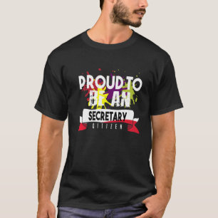 Proud Secretary Citizen Profession T-Shirt