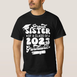 Proud SISTER einer Klasse von 2023 Graduate Retro T-Shirt