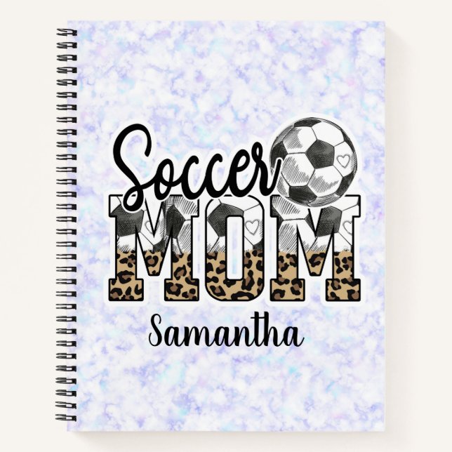Proud Soccer Mama - Sideline Champion Notizbuch (Vorderseite)