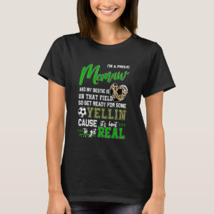 Proud Soccer Memaw Soccer Family Match 2 T-Shirt