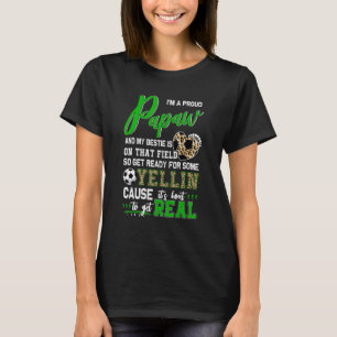Proud Soccer Papaw Soccer Familie Match 2 T-Shirt
