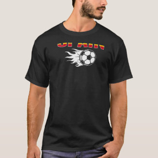 Proud Spain Soccer Fans Jersey Spanische Flagge Fo T-Shirt
