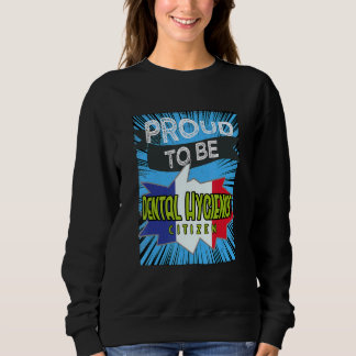 Proud statistician citizen Profession career worke Sweatshirt