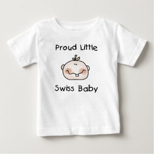 Proud Swiss Baby T-shirt