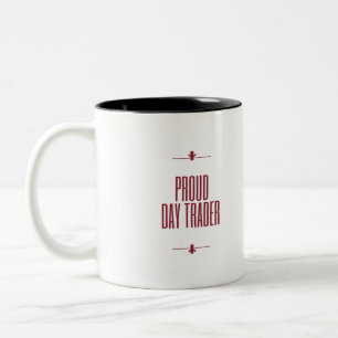 Proud-Tageshändler Zweifarbige Tasse