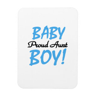Proud Tante Baby Boy T - Shirt und Geschenke Magnet