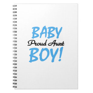 Proud Tante Baby Boy T - Shirt und Geschenke Notizblock