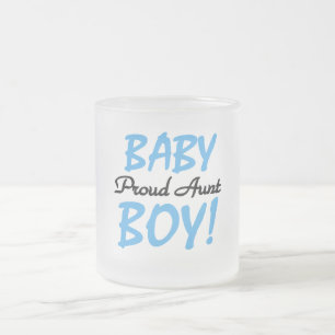 Proud Tante Baby Boy Tshirts und Geschenke Mattglastasse