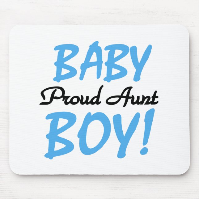Proud Tante Baby Boy Tshirts und Geschenke Mousepad (Vorne)