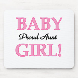 Proud Tante Baby Girl Tshirts und Geschenke Mousepad