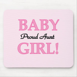 Proud Tante Baby Girl Tshirts und Geschenke Mousepad