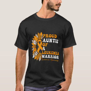 Proud Tanten einer Leukämie Warrior Leukämie T-Shirt