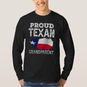 Proud Texan Großeltern Niedlich Pride Patriotic Te T-Shirt