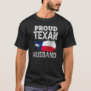 Proud Texan Husband Pride Texas Patriotic Niedlich T-Shirt