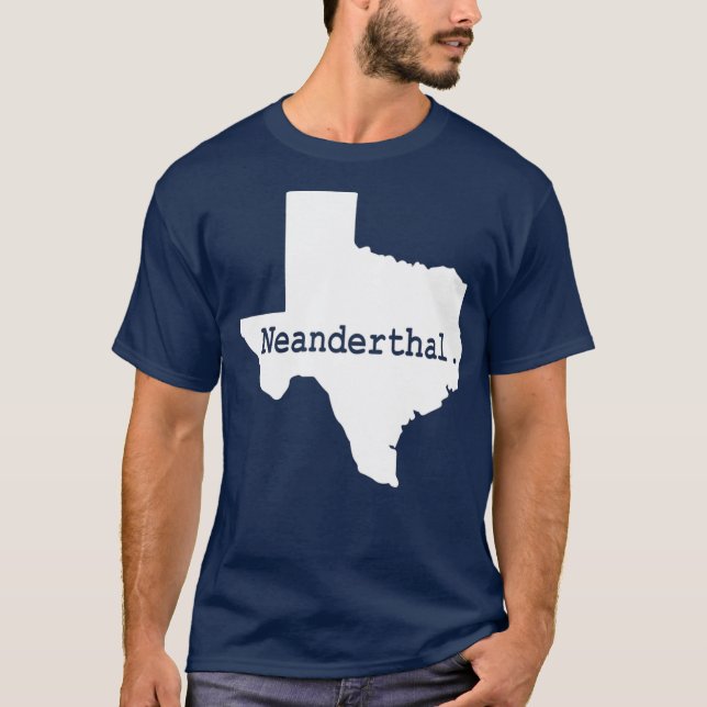 Proud Texas Neanderthal T-Shirt (Vorderseite)