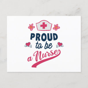 Proud to be a Nurse Postkarte