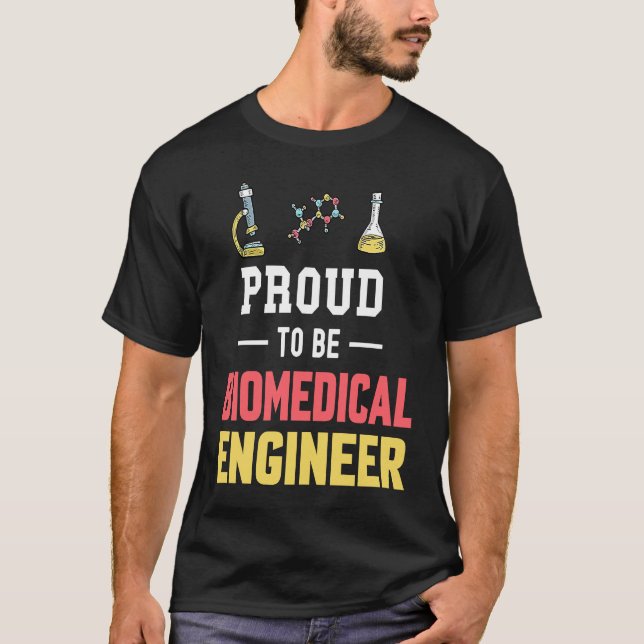 Proud To Be Biomedical Engineering We're Live T-Shirt (Vorderseite)