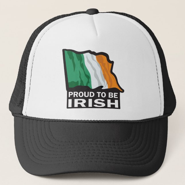 Proud-to-beIRISH Truckerkappe (Vorderseite)