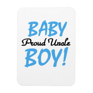 Proud Uncle Baby Boy Geschenke Magnet