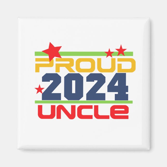 Proud Uncle Magnet 2024 (Vorne)