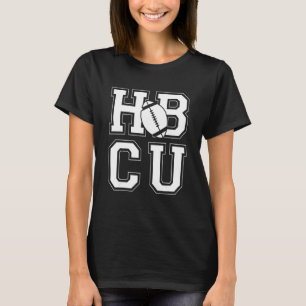 Proud Uni HBCU University Athlete Pride Football T-Shirt