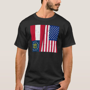 Proud Usa Zuhause Country Patriotic Zuhause State T-Shirt