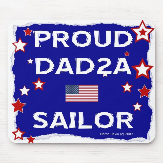 Proud VATER2A Sailor - Mousepad (Vorne)