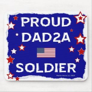 Proud VATER2A Soldier - Mousepad