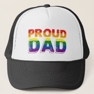 Proud Vater LGBT Parent Gay Pride Vater Truckerkappe