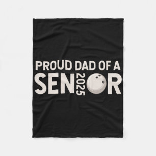 Proud Vater Senior 2025 Bowling Player CL of 2025 Fleecedecke