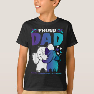 Proud Vater Suicide Prevention Awareness Warrior P T-Shirt
