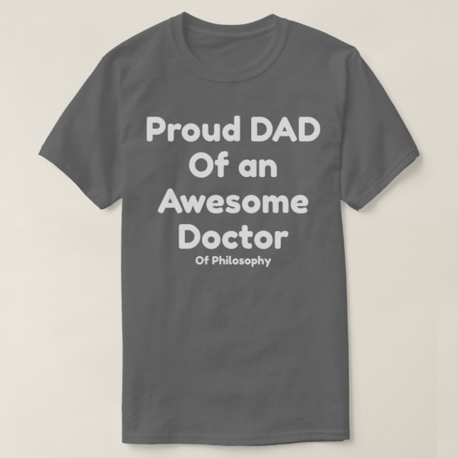 Proud-Vater T-Shirt (Design vorne)
