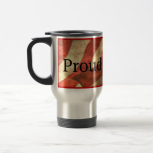 Proud Veteran, Tasse des amerikanischen Flaggenrec