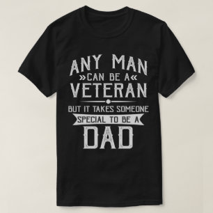 Proud Veteran Vater Geschenk für Ihm Vatertag T-Shirt